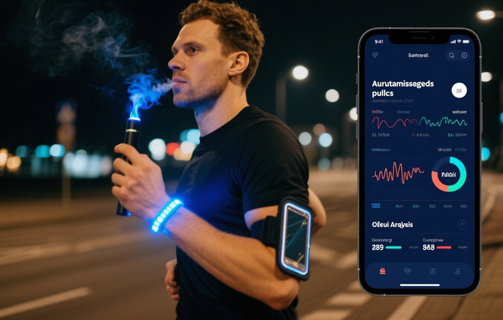 Nutikas aurutamine: Elektrooniline sigaret koos tervisekäepaelaga – uus samm vastutustundliku aurutamise suunas